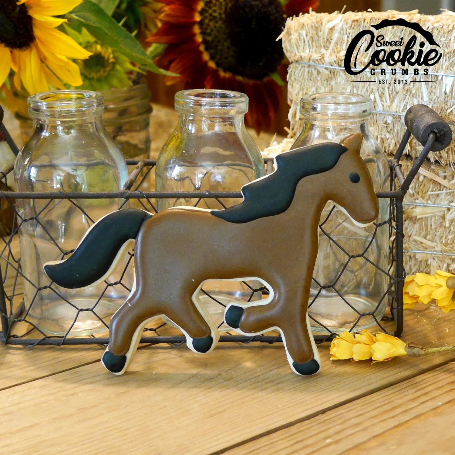 Juego de cortador de galletas de granja, juego de 13 piezas, acero inoxidable