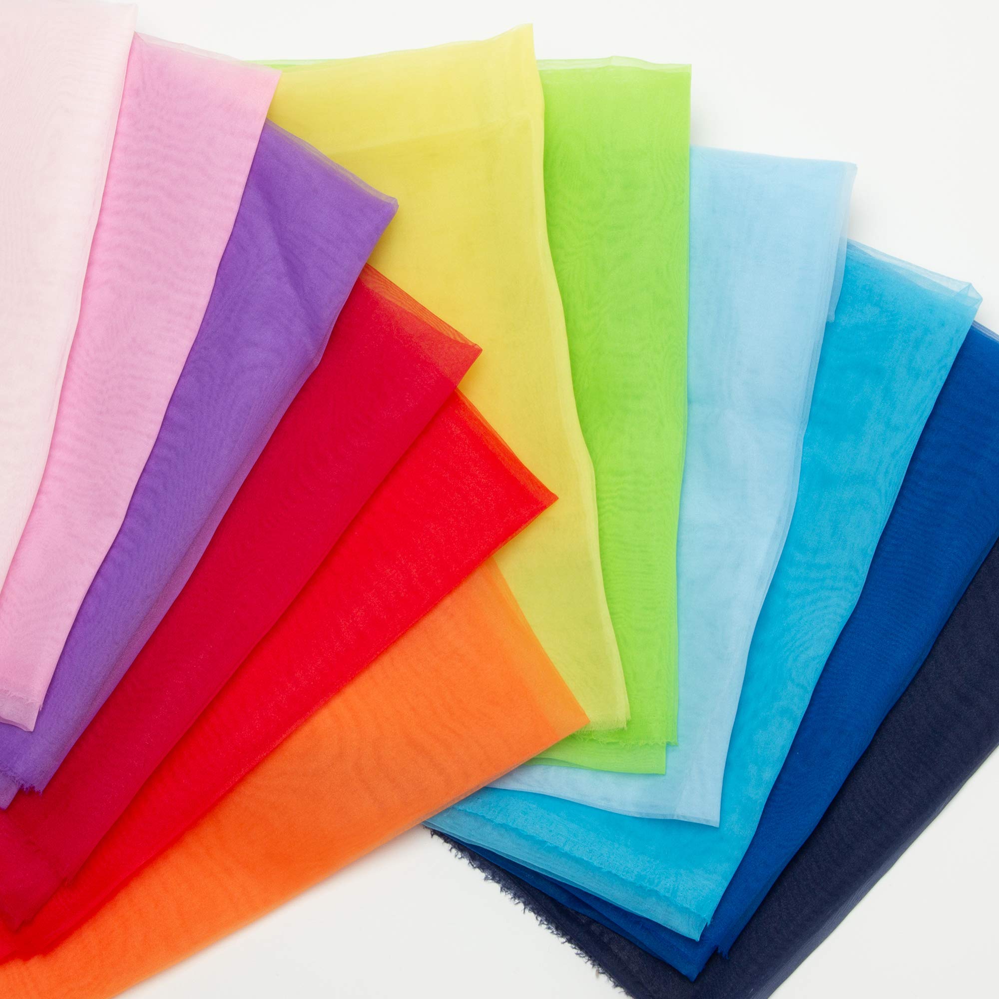 Amazon.co.jp: Cosmo Textile DDD391 Organza Fabric, Plain, 100