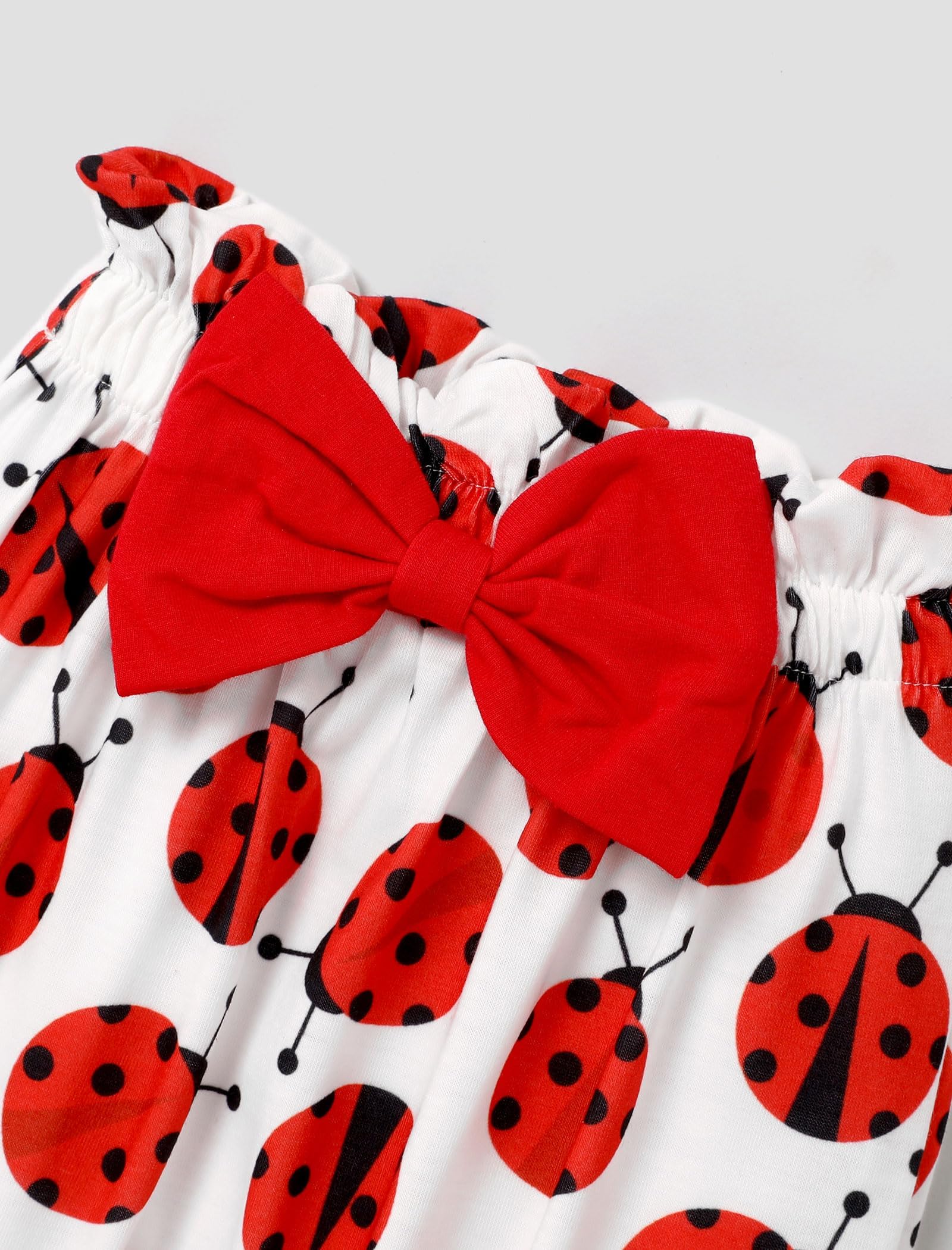 PATPAT Pagliaccetto Neonato Estivo Coordinati Femmina Cotone, Maglietta Corta + Pantaloncini + Fascia per Capelli, Body Tutina Neonato Femmina, Abbigliamento Vestiti Bambina 0-18 Mesi Regalo