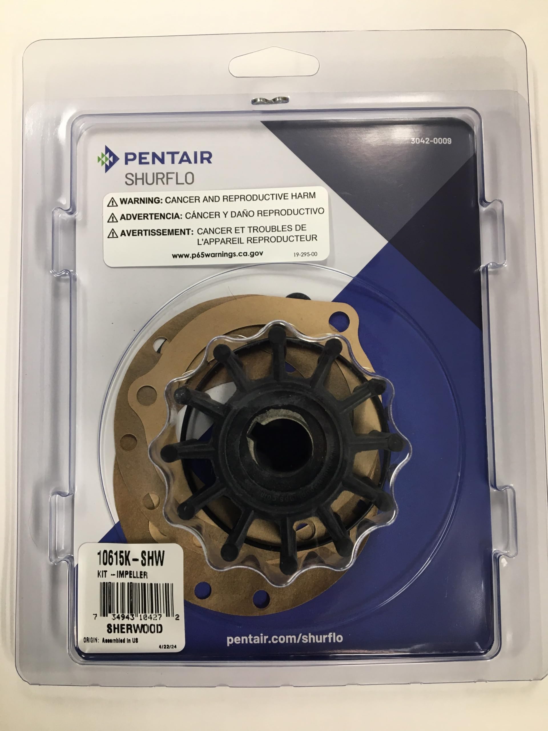 Amazon.com : Sherwood 12 Blade Sherwood Impeller Kit 10615K-SHW