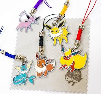 Amazon.co.jp: キーホルダー イーブイ セット アクセ 紐 グッズ
