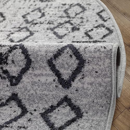 Miniatura 247 de Antep Rugs - Alfombras antideslizantes de 3 x 5 pies (antideslizante) con parte trasera de goma, de estilo antiguo, bohemio, marroquí y con pelo