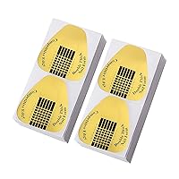 Vista 8 de 200 formas de uñas largas profesionales para uñas acrílicas, uñas de poligel, formas de extensión de uñas gruesas para puntas de arte de uñas