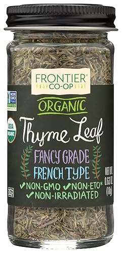 Frontier Herb - Hoja de tomillo entera orgánica, 0.8 onzas