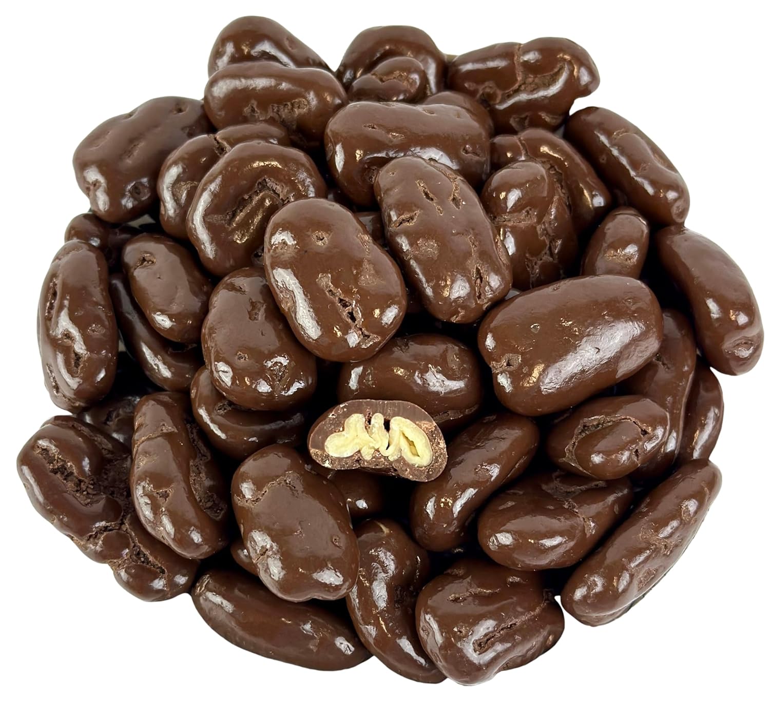 Amazon.com : Sugar-Free Milk Chocolate Covered Pecans, 1 Pound ...