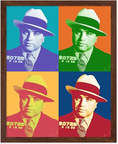 Miniatura 47 de Poster Master Póster de Pablo Escobar Mugshot de Pablo Escobar - Arte del Cartel de Medellín - Arte criminal Mastermind - Decoración de pared para