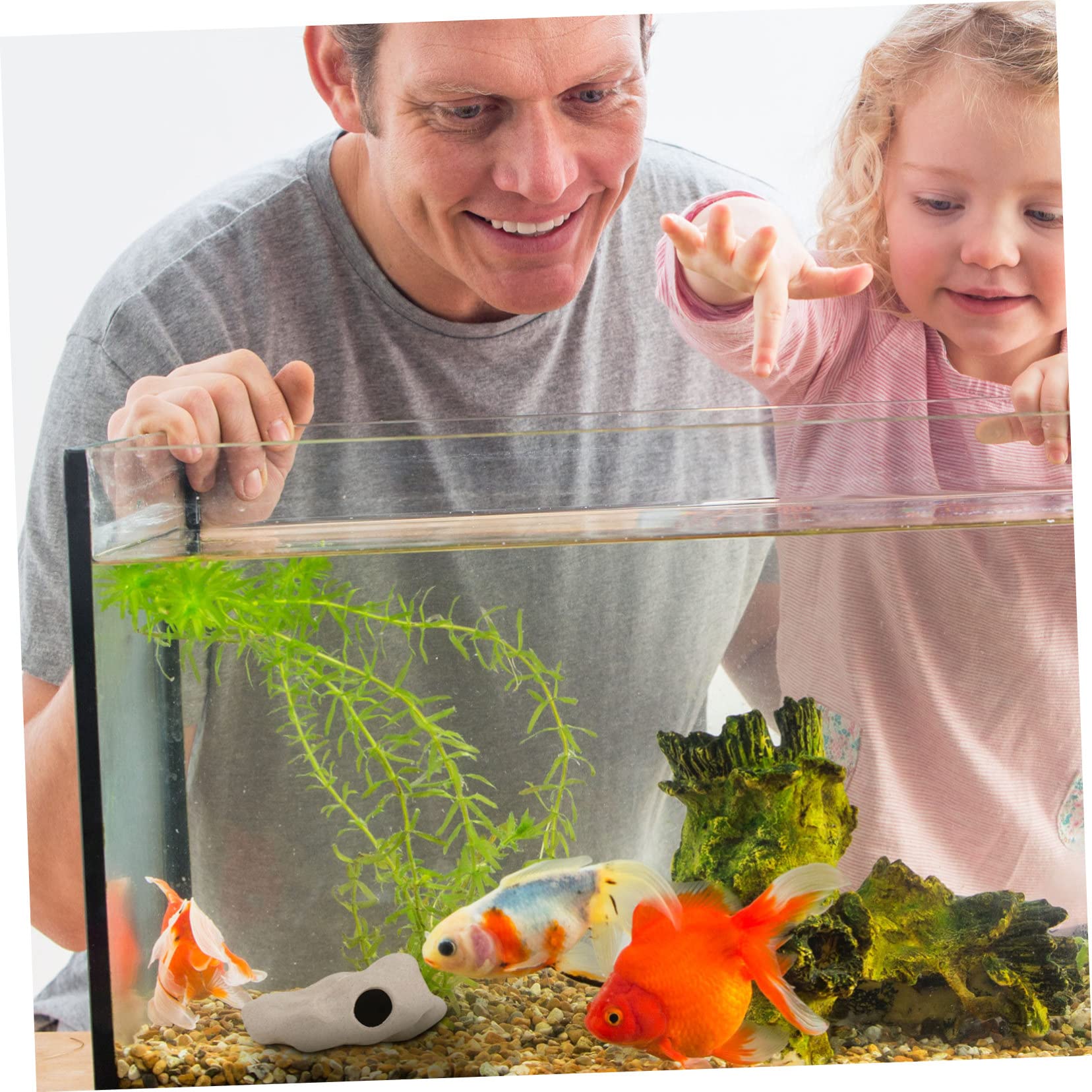 BESPORTBLE 9stücke Keramische Garnelenhöhlen Für Aquarien Dekorative Landschaftselemente Für Fischtanks Verstecke Und Laichnester Und Langlebig