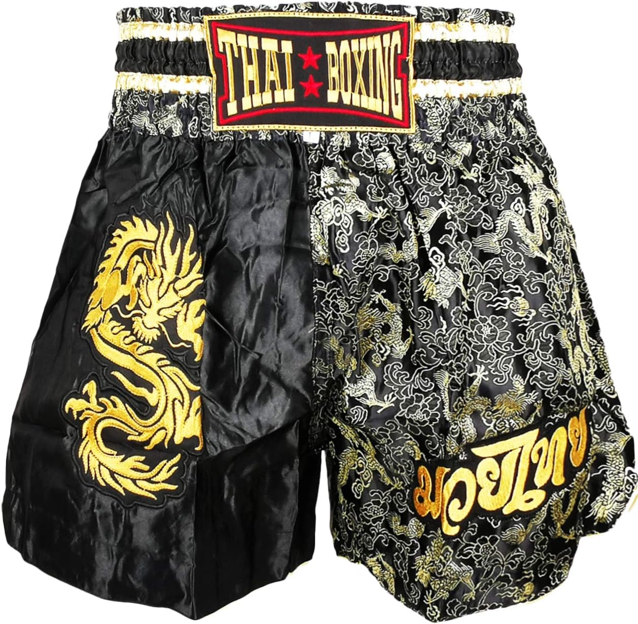 Kurop Boxing Muay Thai Shorts Trunks MMA Martial Arts Kickboxing Fight Sport Clothing