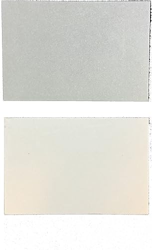 Hoja de acero de transferencia de calor de aluminio en blanco de sublimación de tinte blanco grabada 3.9 x 5.9 in 4"x6"