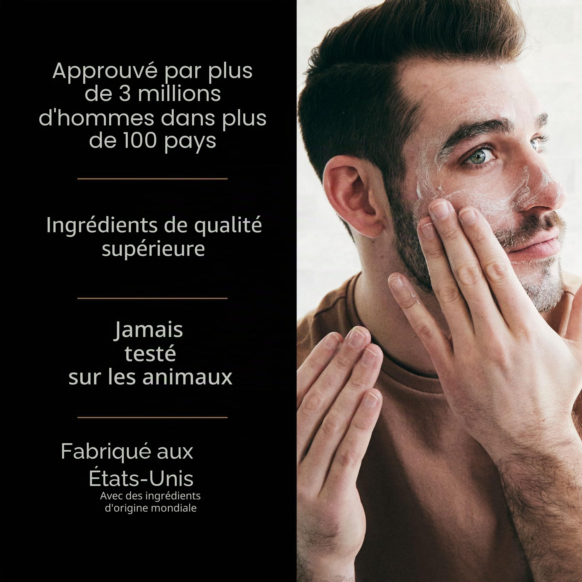 Brickell Men's Products Crème Anti-Âge Revitalisante, Crème Visage Anti-Rides Nuit Naturelle et Bio – 59ml – Parfumée