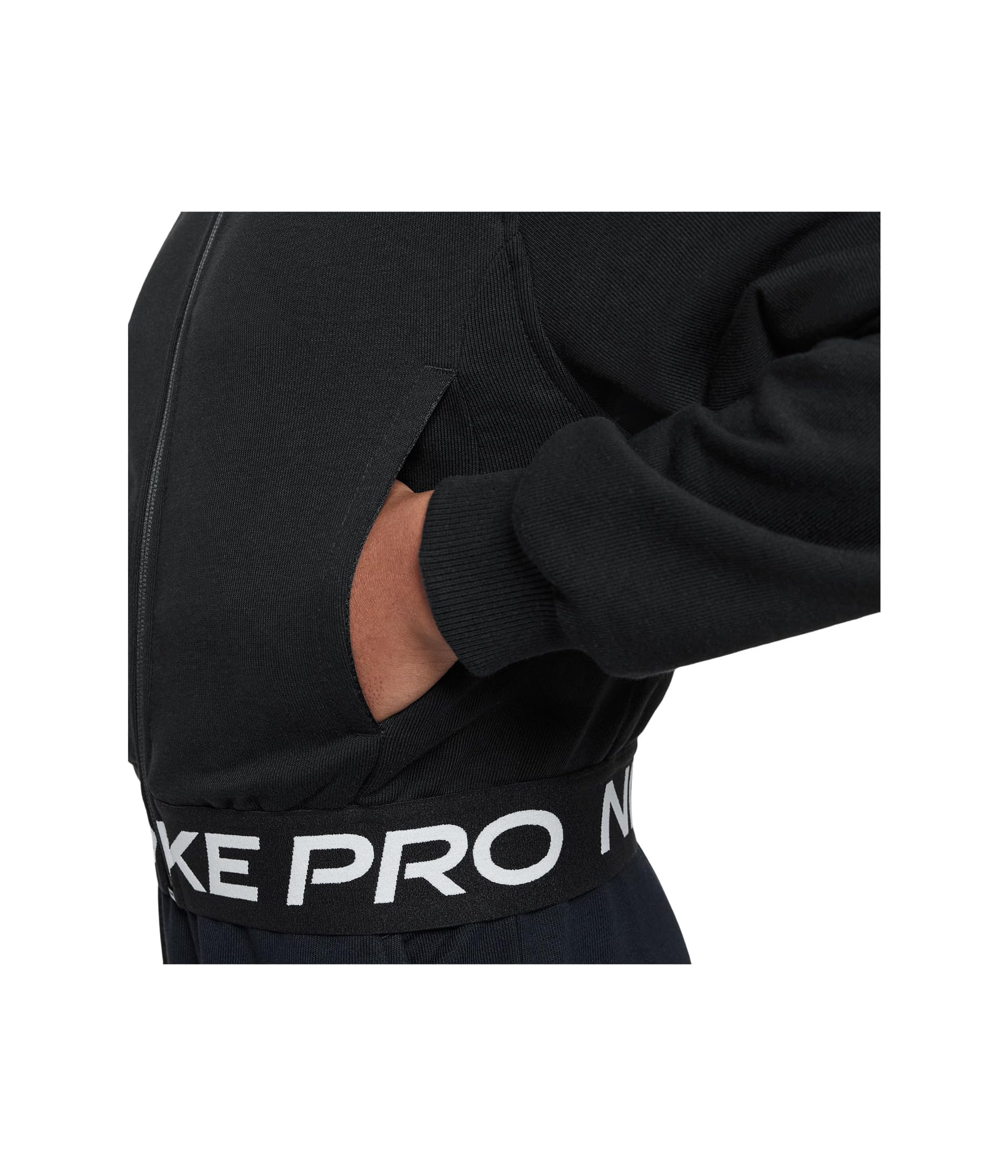 Nike Pro Fleece Dri-FIT-Kapuzenjacke für ältere Kinder (Mädchen), HQ9312
