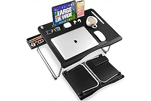 Cooper Mega Table Large Laptop Lap Desk & Book Stand: The Epitome of Ergonomic Excellence
