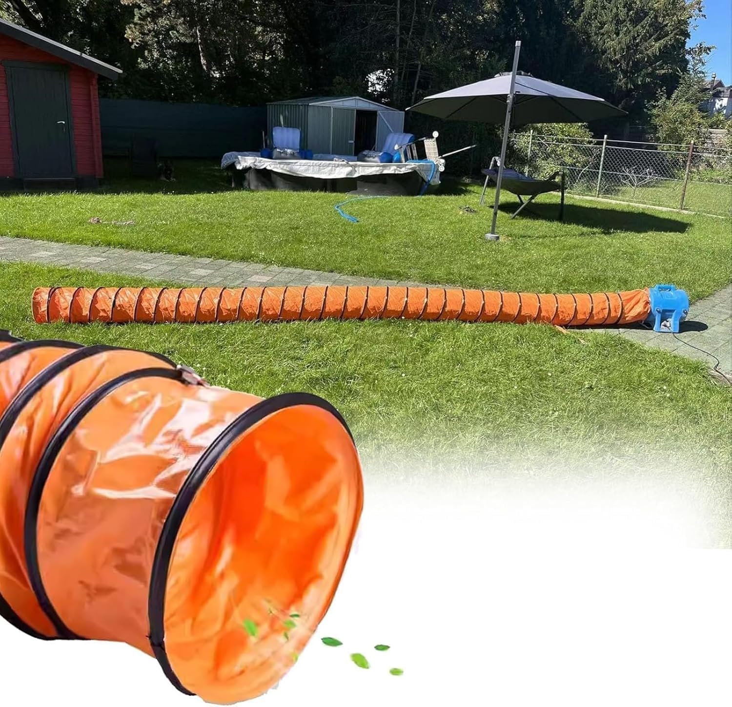 Tuyau flexible en PVC pour assainir l'air des chantiers et ateliers confinés