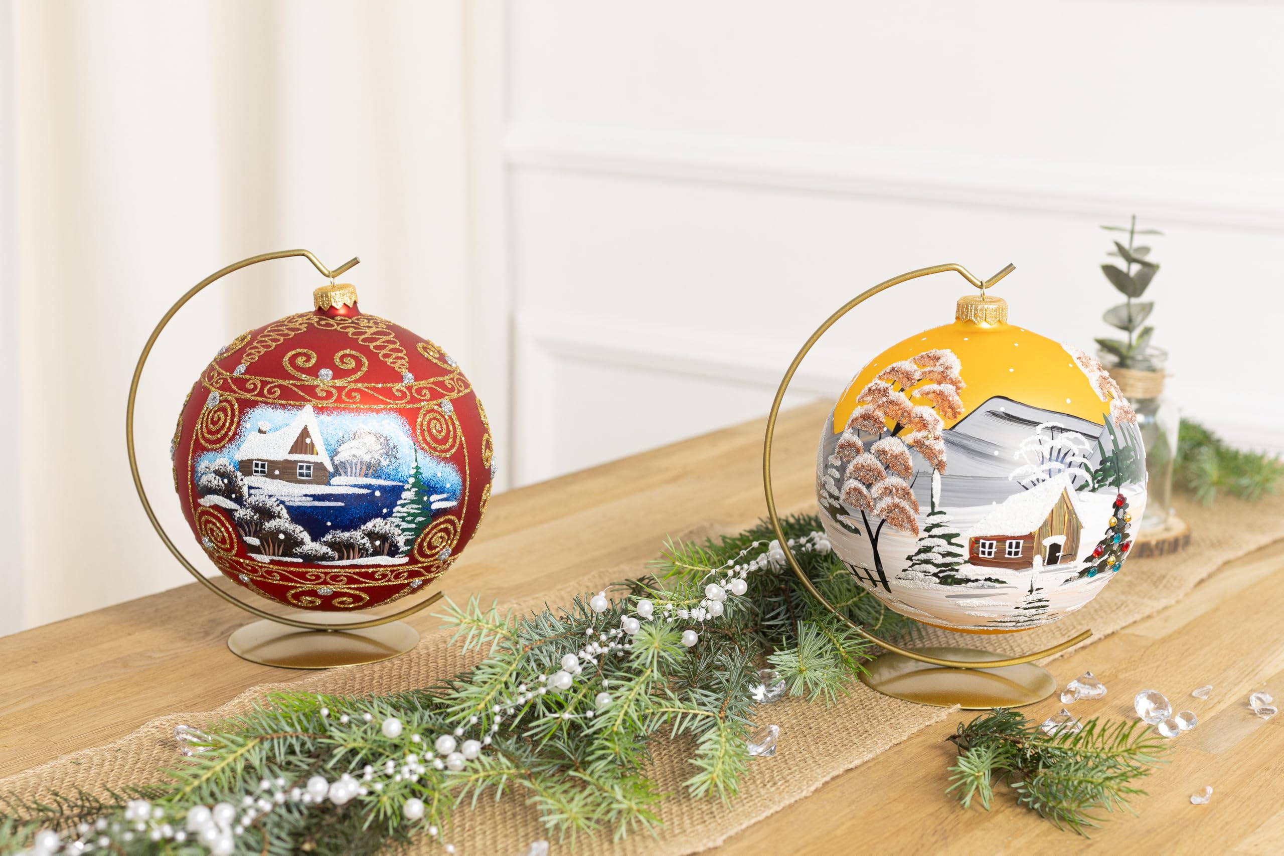 Amazon.co.jp: ポーランドギャラリークリスマスボールオーナメント