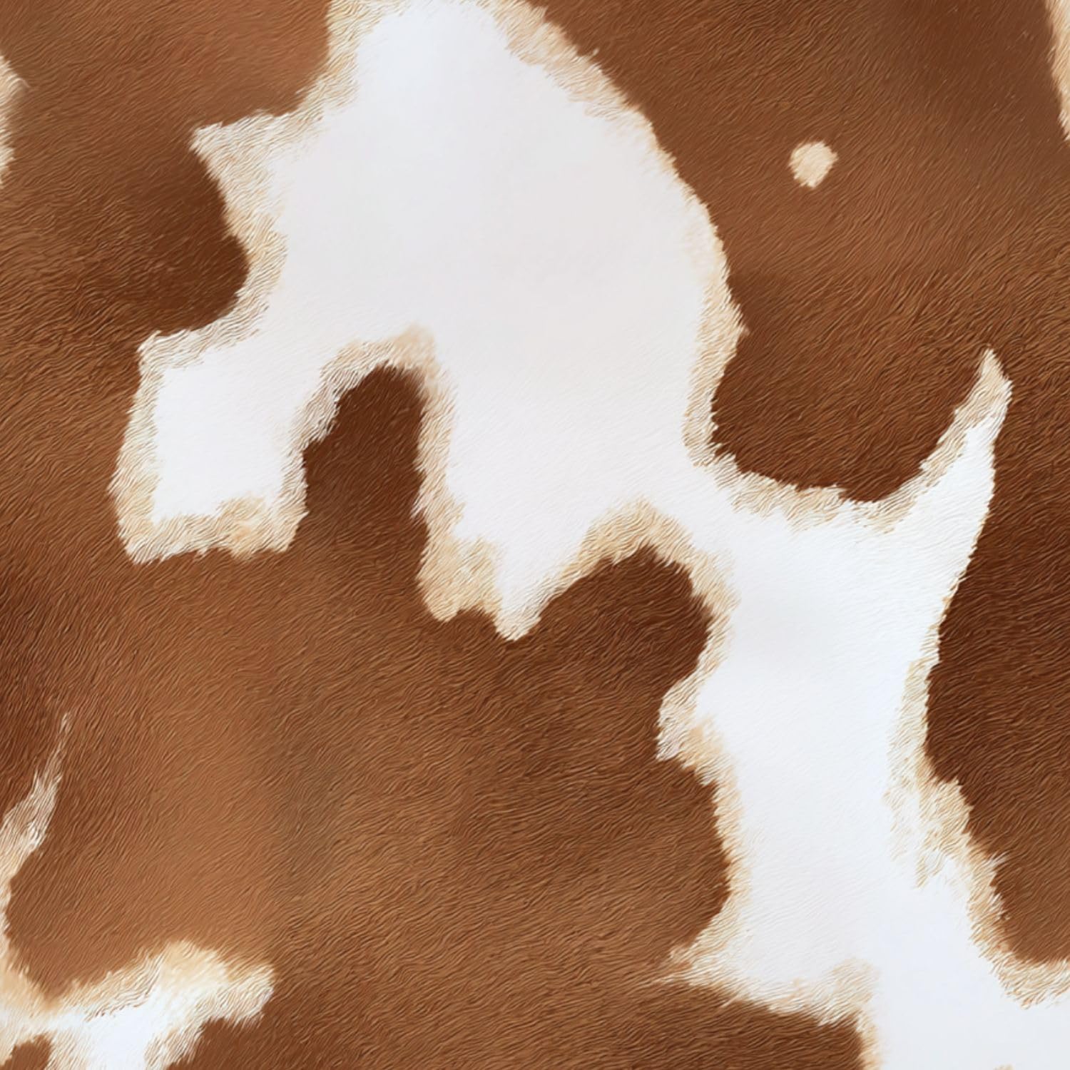 Rivestimento per mensole e armadietti, in pelle bovina marrone, bianco, forme organiche, texture morbida, autoadesivo, 45 cm x 3 m, carta da parati per armadi da cucina e cassetti