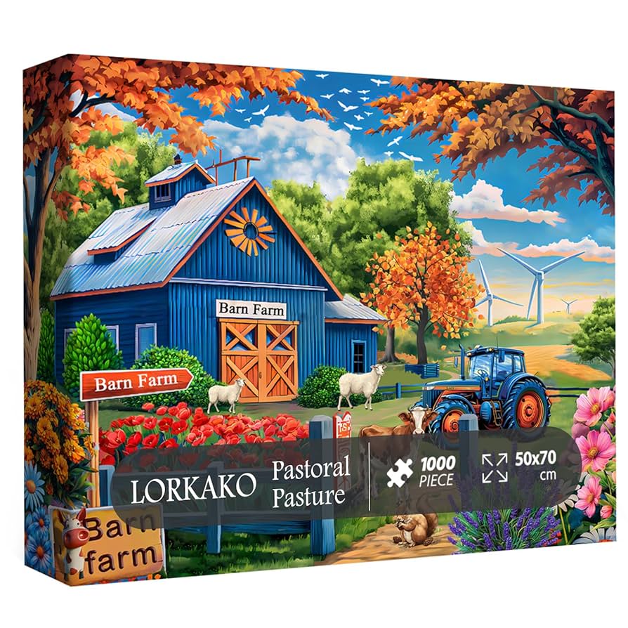 【新品未開封】ラスカル カントリーラック 1000ピース ジグソーパズル 新品未開封】ラスカル カントリーラック 1000ピース