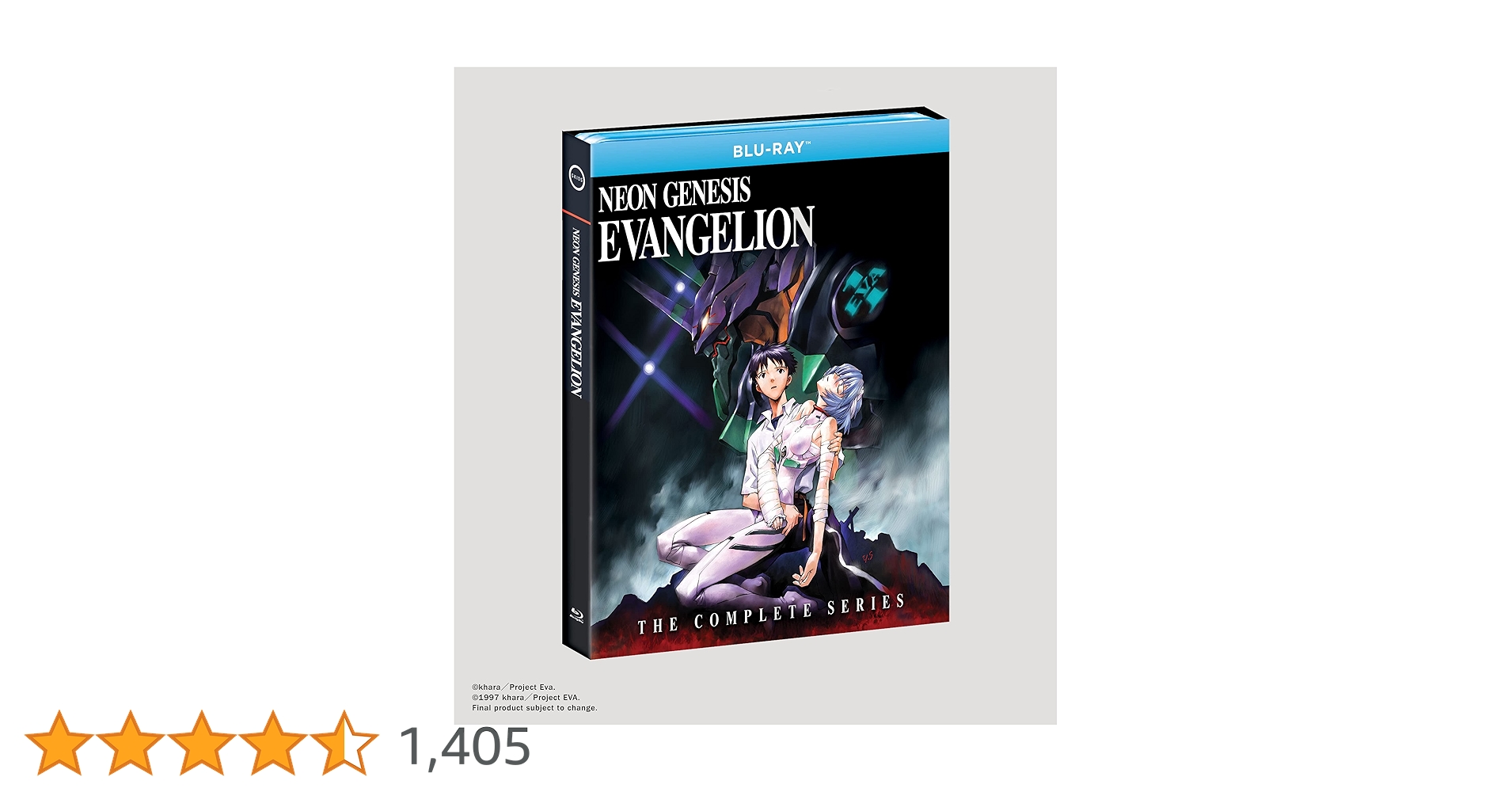 Amazon.co.jp: Neon Genesis Evangelion: The Complete Series [Blu