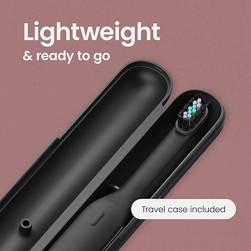 Miniatura 9 de Quip Ultra Next Generation Smart - Cepillo de dientes eléctrico cronometrado con funda, cabezal de cepillo reemplazable, cerdas suaves, mango de