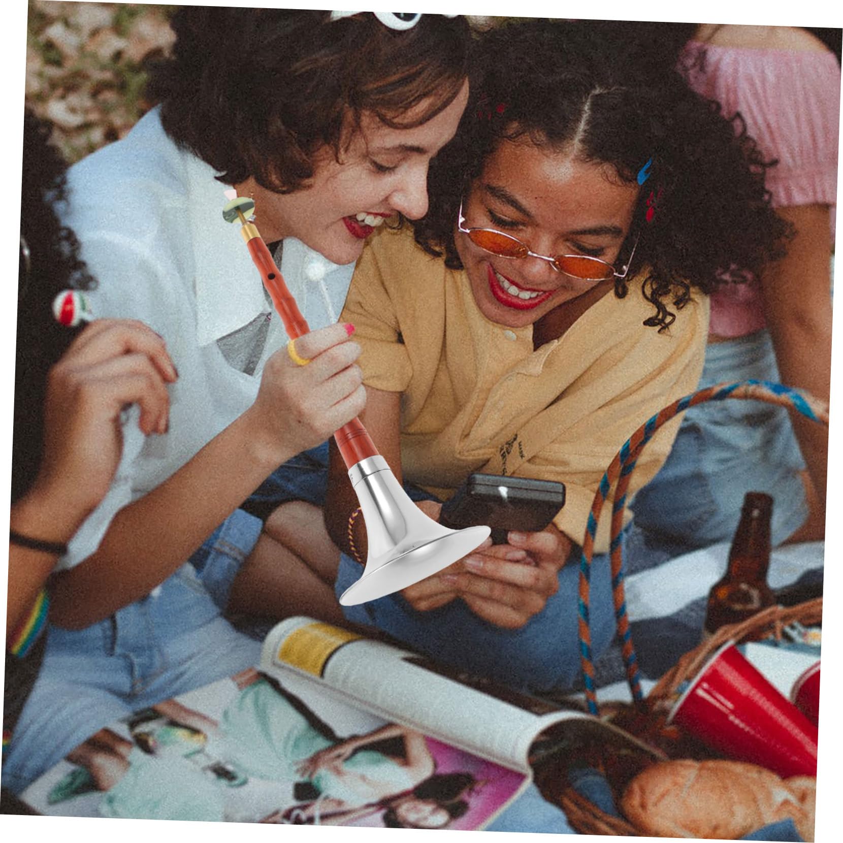 NOLITOY 3 Sets Lightweight Chinese Suona Woodwind Musical Instrument for Boys and Girls Adults