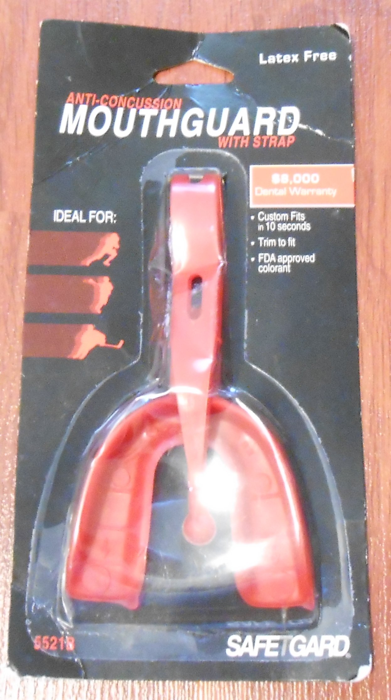 Safe-T-Gard 5521TB-BLK Mouthguard