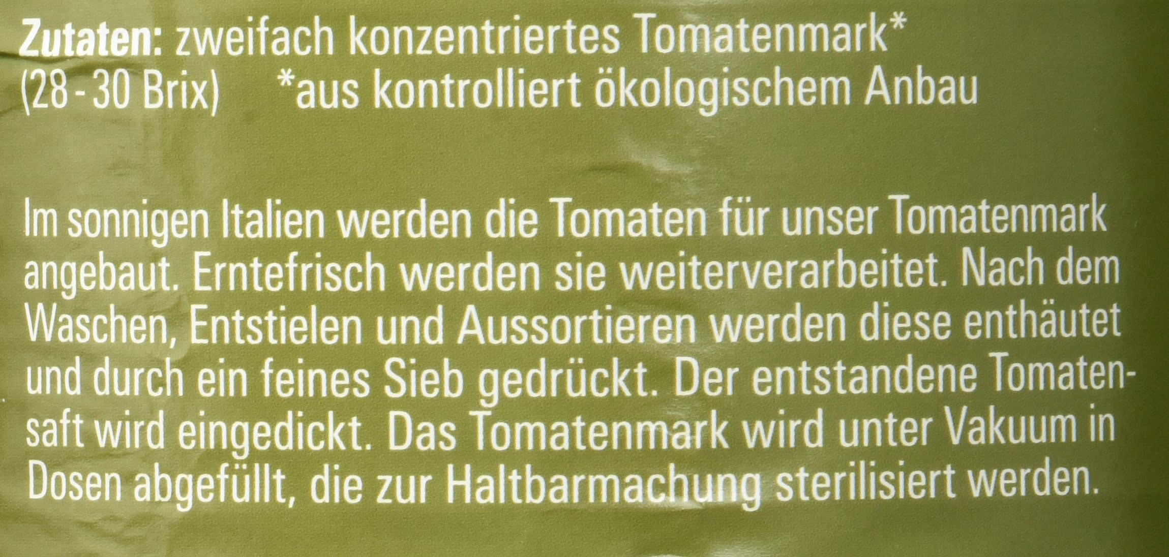 Byodo Tomatenmark, 1er Pack (1 x 4,55 kg Dose) - Bio
