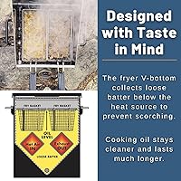 Vista 2 de Aottop Termómetro digital de acero inoxidable para la cocina, con lectura instantánea, sonda de medición larga, pantalla LCD, anticorrosión, ideal