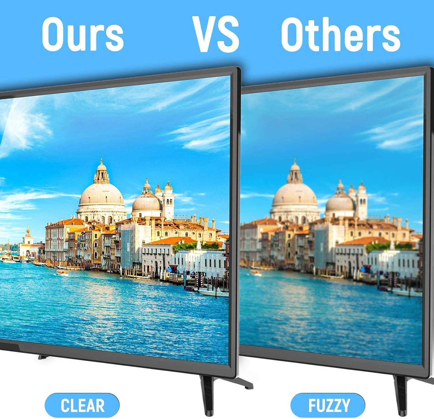 TV Antenna, Amplified Digital HD TV Antenna Indoor for Smart TV Support 4K 1080P Teletision and TV's Outdoor HDTV Amplifier Booster for Local Channels 150 Miles Long Range - Magnetic Base&Coax Cable : Electronics