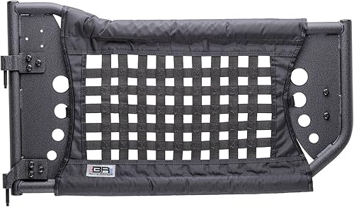 Body Armor 4x4 JK-6139 GEN 3 puerta negra frontal para Jeep JK