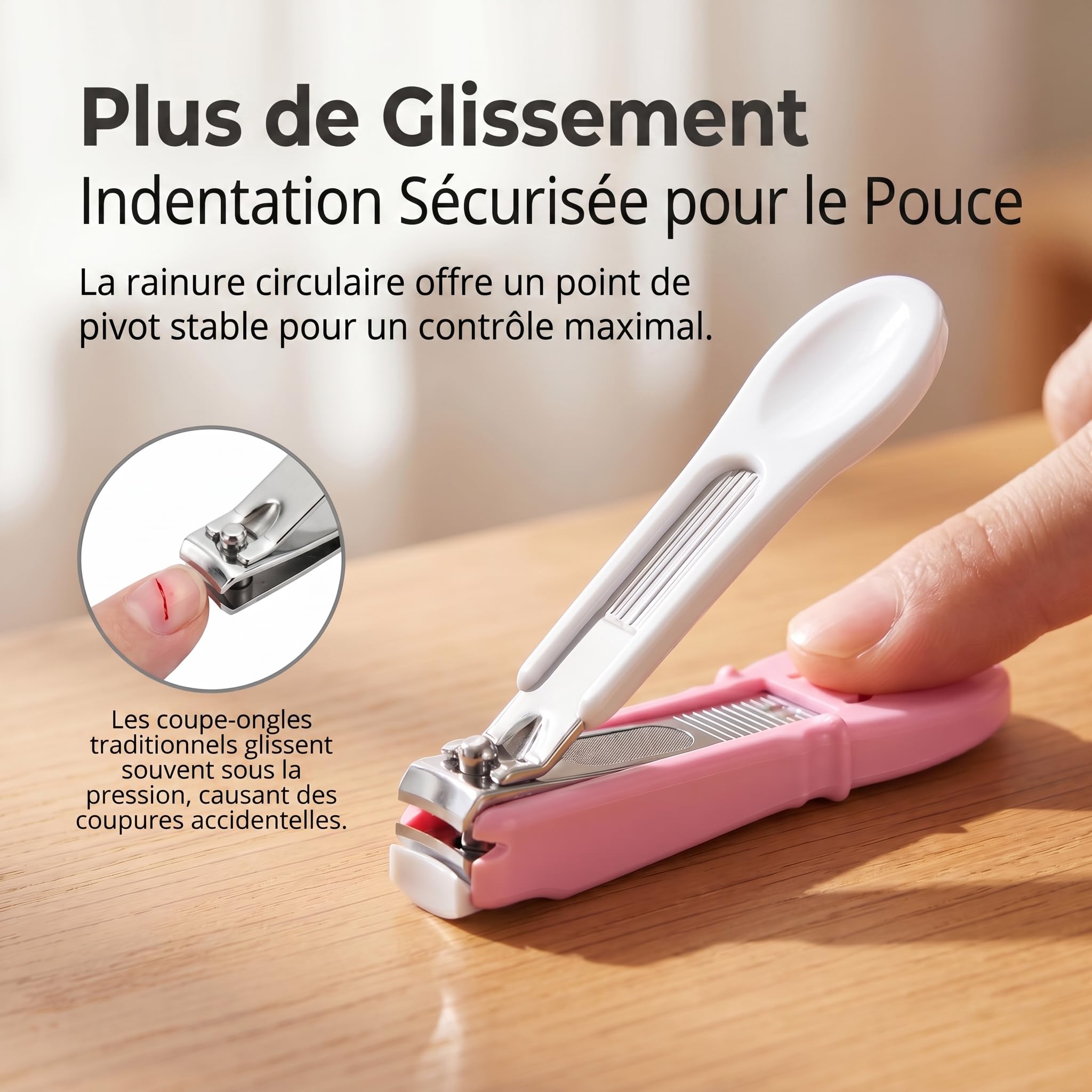 PAFASON Bébé Enfant Sécurité Ongles Coupe Ongles Coupeur Garniture avec Attrape Ongles et Bébé Lime à Ongles en Verre, Idéal pour Jeunes Enfants Nourrisson, Nouveau-nés Tout-petits