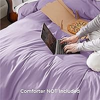 Vista 2 de Bedsure Funda de edredón tamaño Queen – Juego de ropa de cama suave de doble cepillado para niños y adultos, cierre de cremallera, 3 piezas, incluye