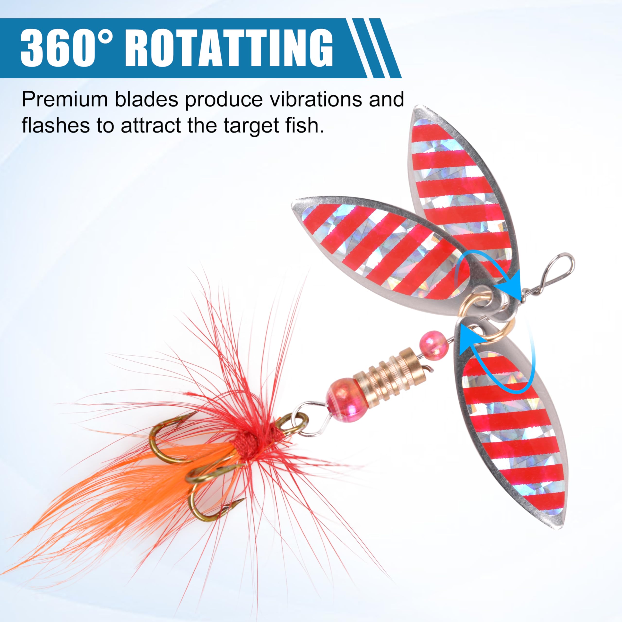bass and pickerel lures Rooster Bait Tail Fishing Kit Spinner Baits Trout Lures Spoon Lures Lures Hard Bait Bass Lures Crankbaits for Bass Pike Trout Salmon Crappie Walleye Fishing : Sports & Outdoors and striped bass ect. Ambassadeur 7001 vänster series:Abu_Garcia_Zata Shimano Reels Model:401 - 5.2:1 LEFTY