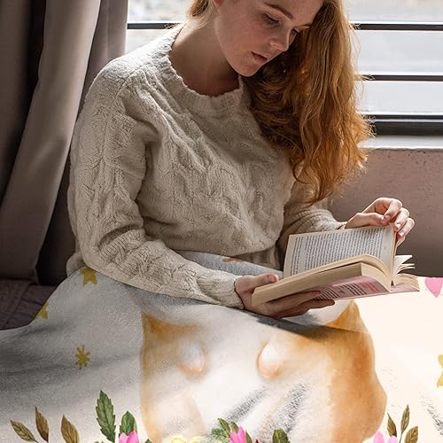 Miniatura 7 de Manta con texto en inglés Just A Girl Who Loves Hamsters, ligera y acogedora, manta de franela de forro polar, el mejor regalo, decoración del hogar