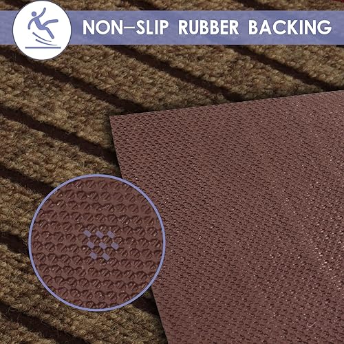 Miniatura 3 de FREADEM Alfombras de pasillo para pasillos, alfombra antideslizante de 2 x 13 pies, alfombra de área de cocina, alfombra de entrada, alfombra de 2 a