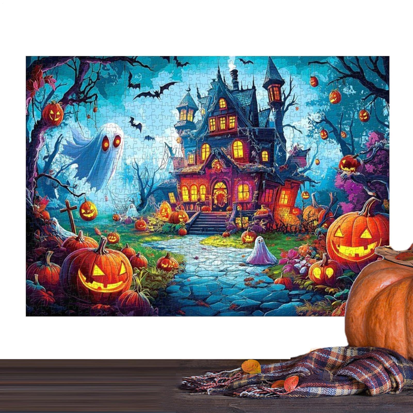 Puzzle Adulti da 1000 Pezzi Divertente Spettrale Colorato Impegnativo