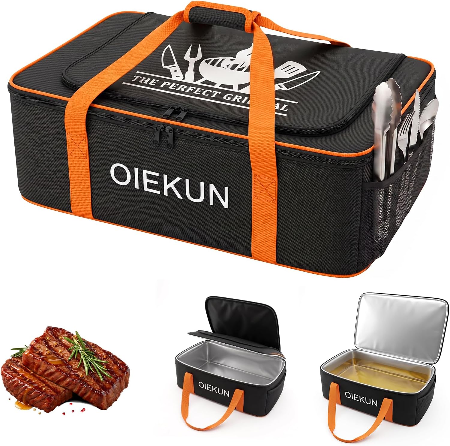 33QT BBQ Blanket for Resting Meat, Meat Resting with Grill Tool Storage Bag