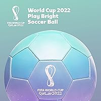 Vista 2 de Capelli Sport Copa Mundial de la FIFA Qatar 2022 Exhibición de recuerdo del balón de fútbol del torneo de fútbol con licencia oficial para jugadores