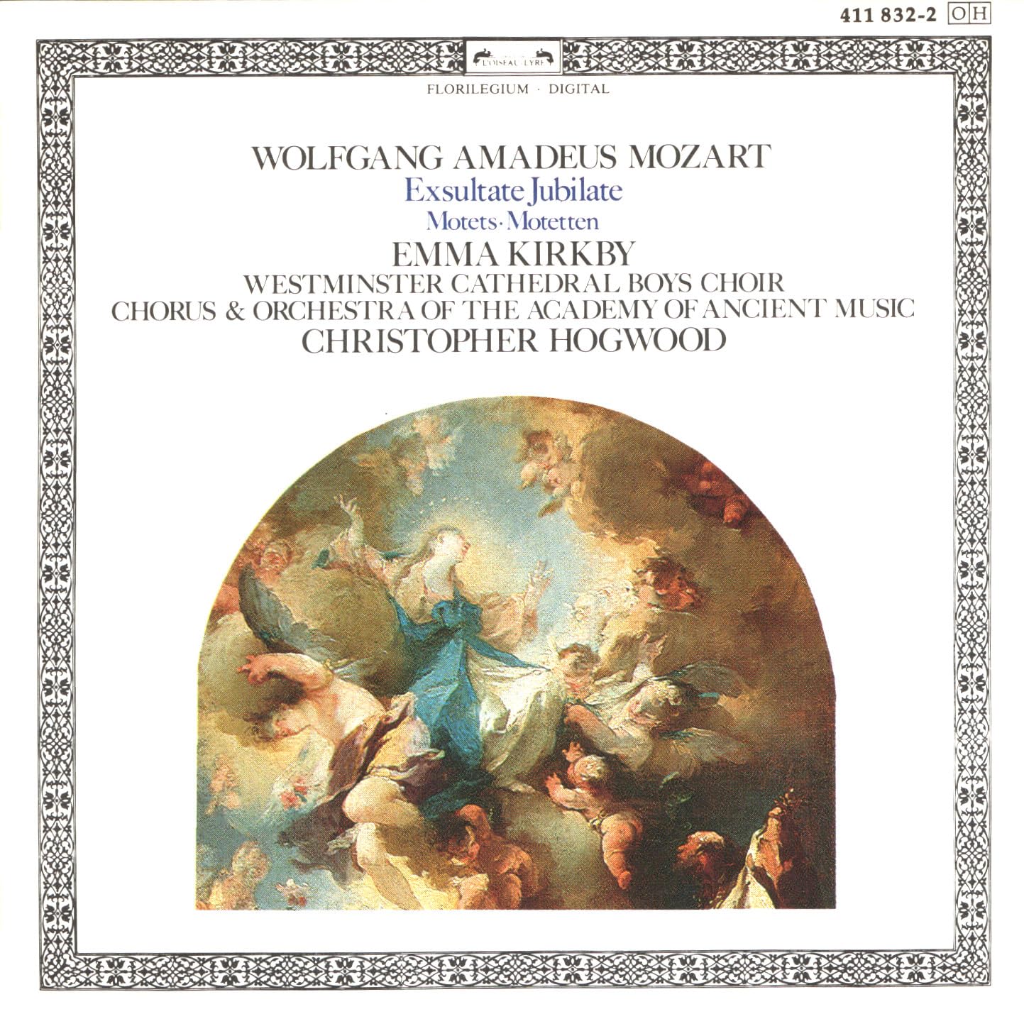 Mozart: Exsultate Jubilate, Et [Audio CD] Academy of Ancient Music; Kirkby, Emma; ; Hogwood,