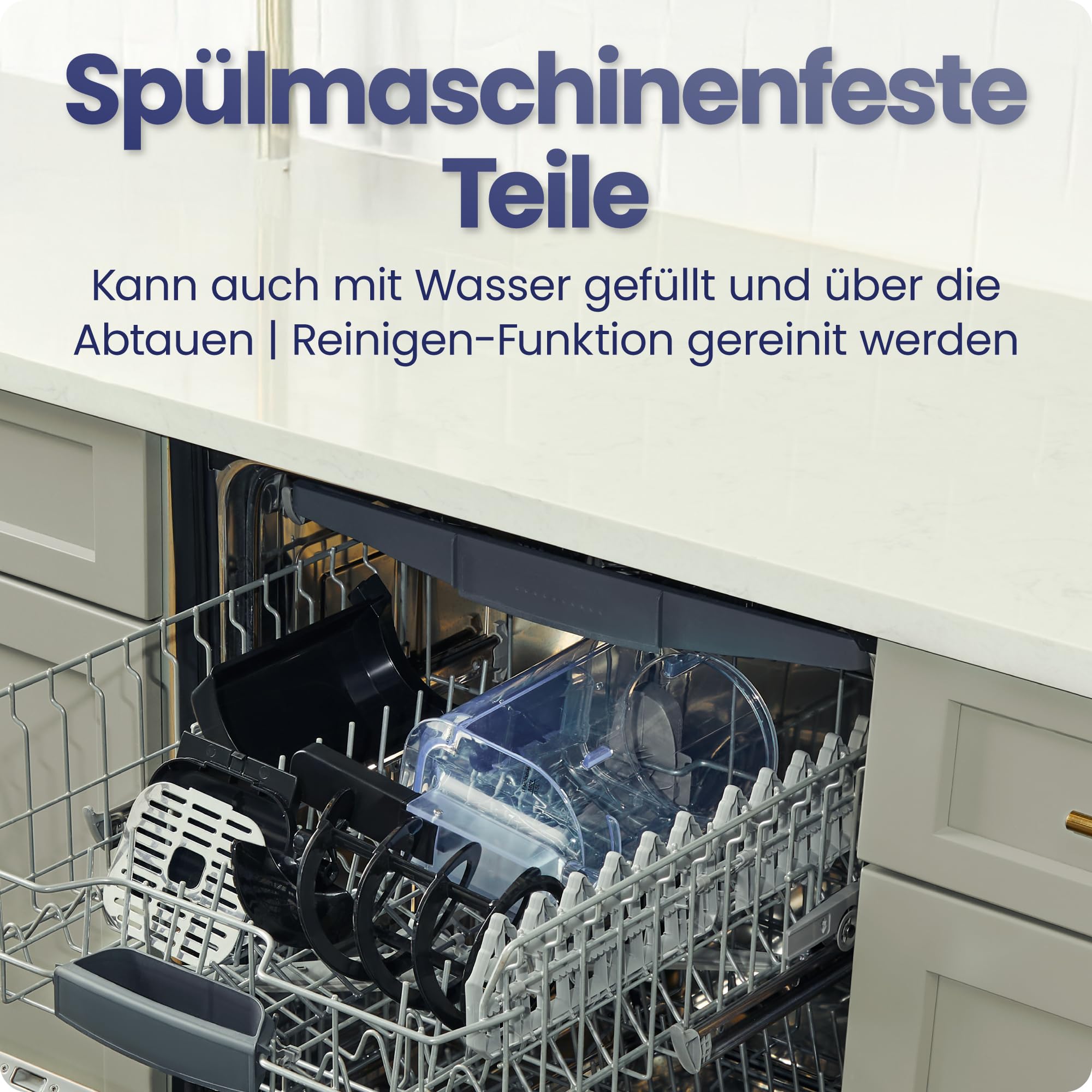 Iceman 1,9L Slushie-Maschine, 5 Voreinstellungen, kein Eis & kein Mixen | für Margaritas, Frappes & Shakes, Touchscreen, einfacher Dosierhebel, Schwarz