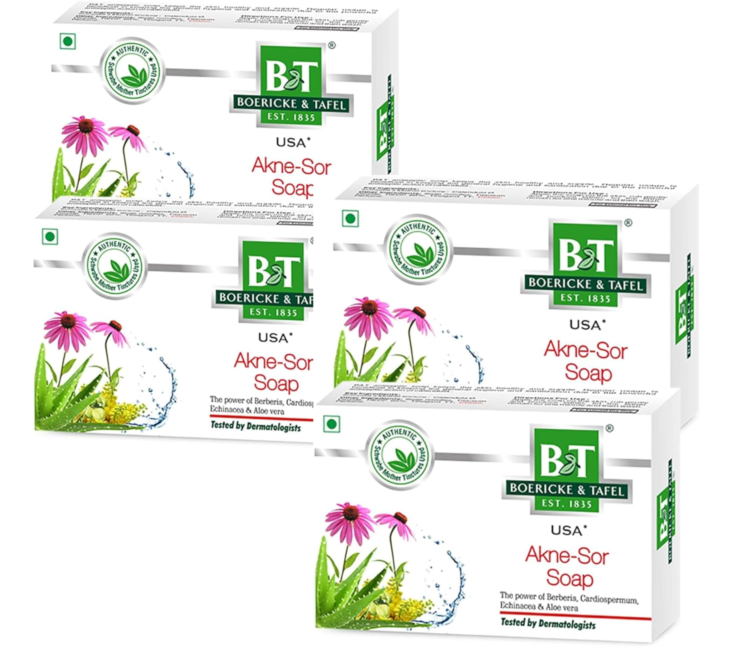 B&T Akne-Sor Soap 75gms (Pack of 12)