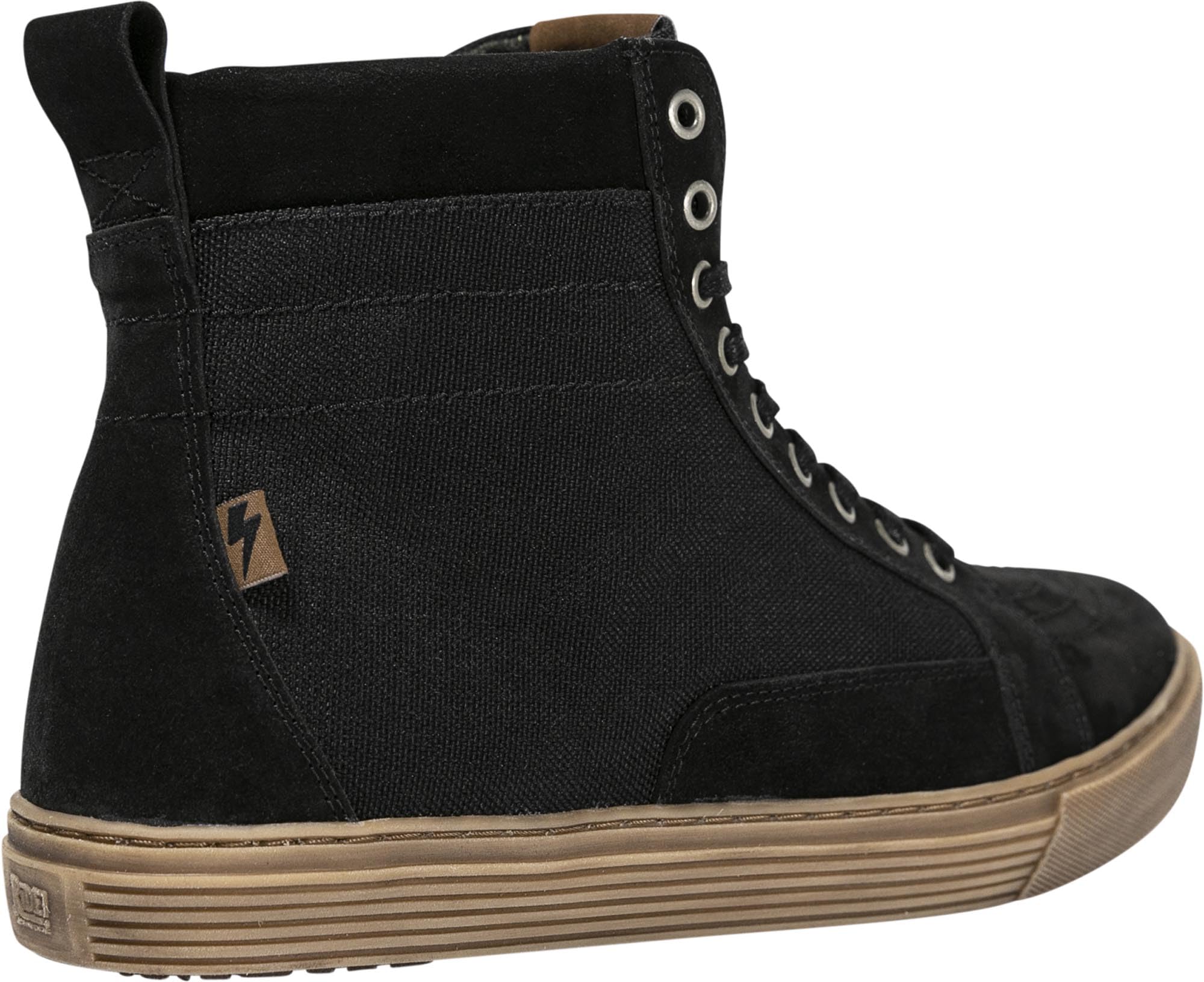 John Doe Neo Sneaker Chaussures de moto imperméables en cuir pour femme Noir