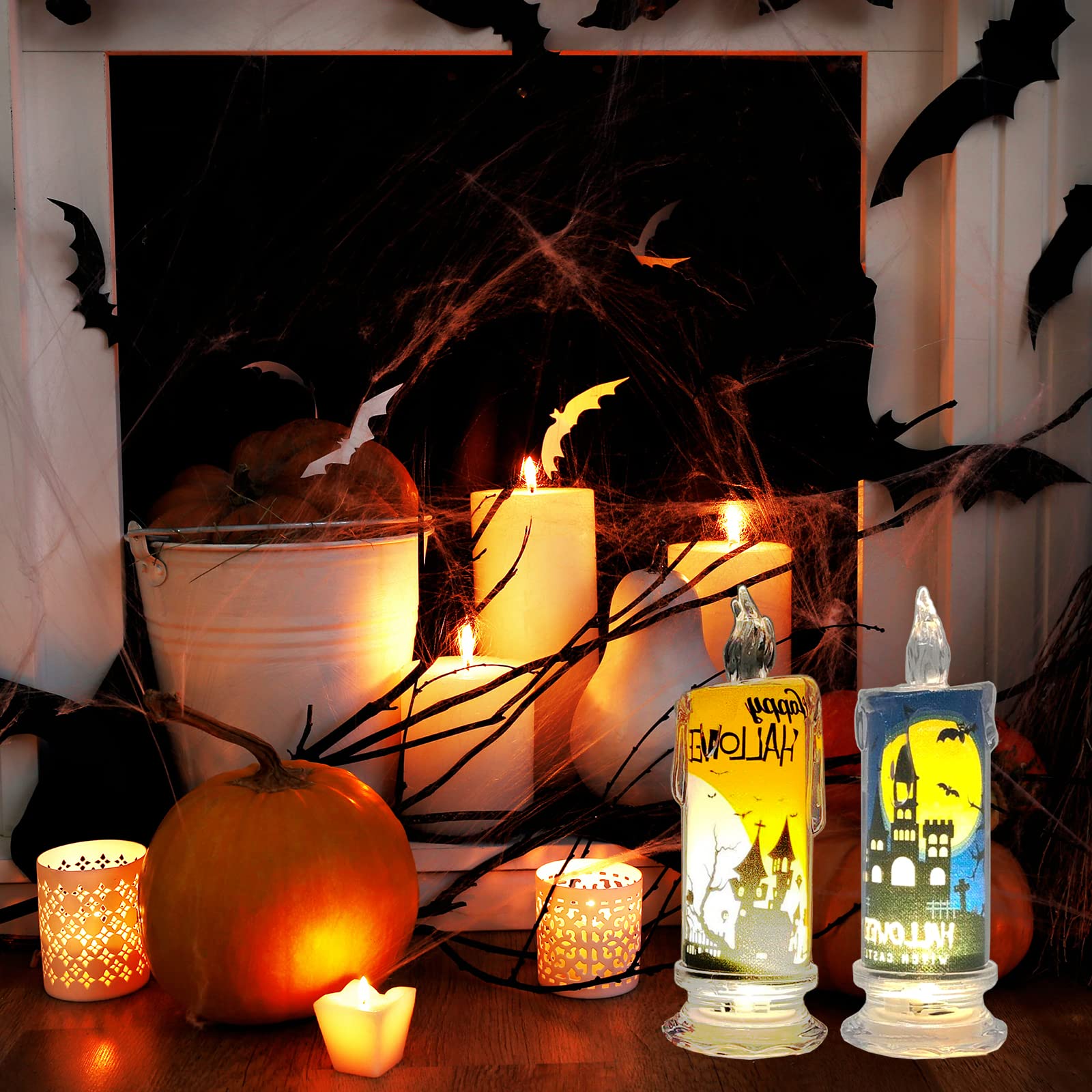 Enchant Your Halloween Nights: How LED Electronic Candle Lights Create the Perfect Spooky Ambiance