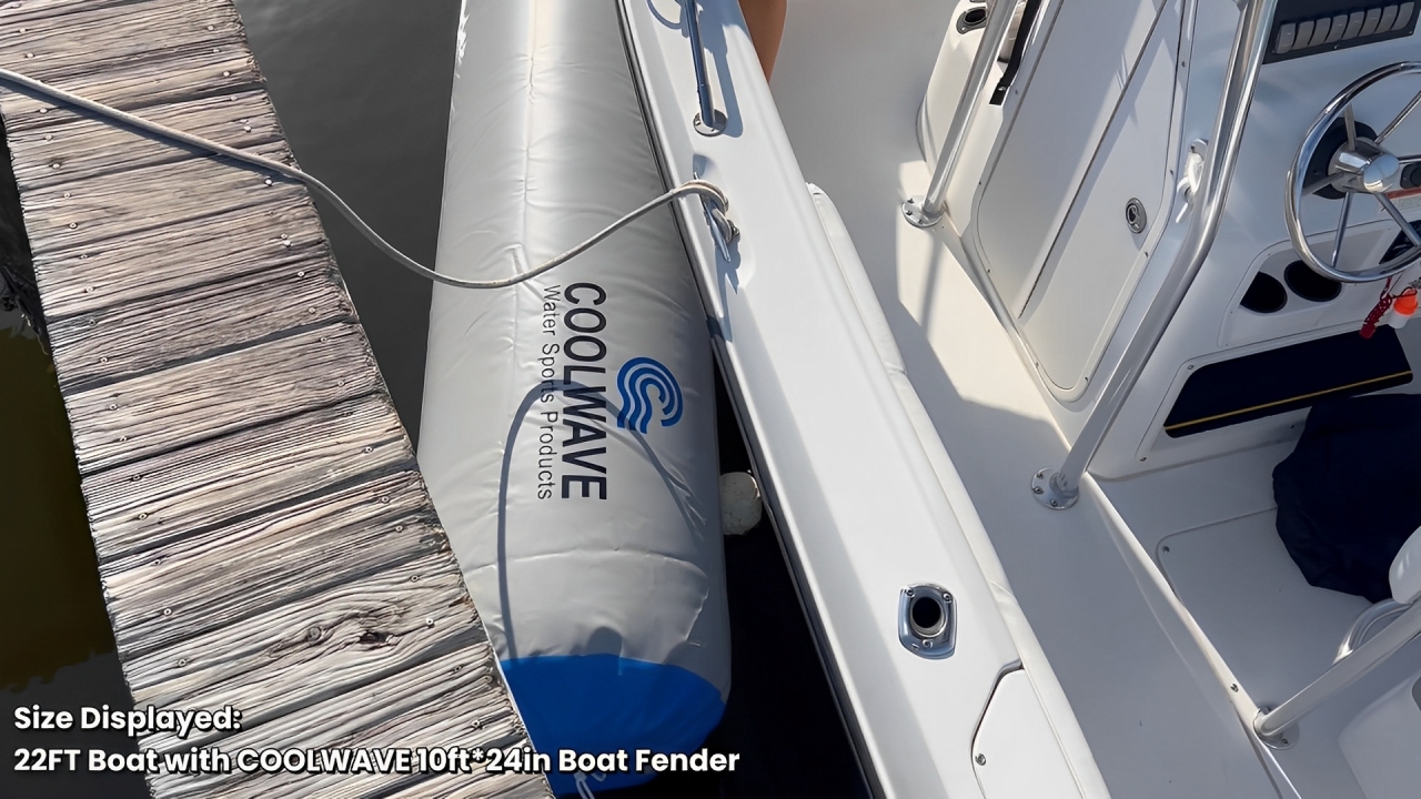 Amazon.com : COOLWAVE 10FT Inflatable Boat Fenders, Upgraded