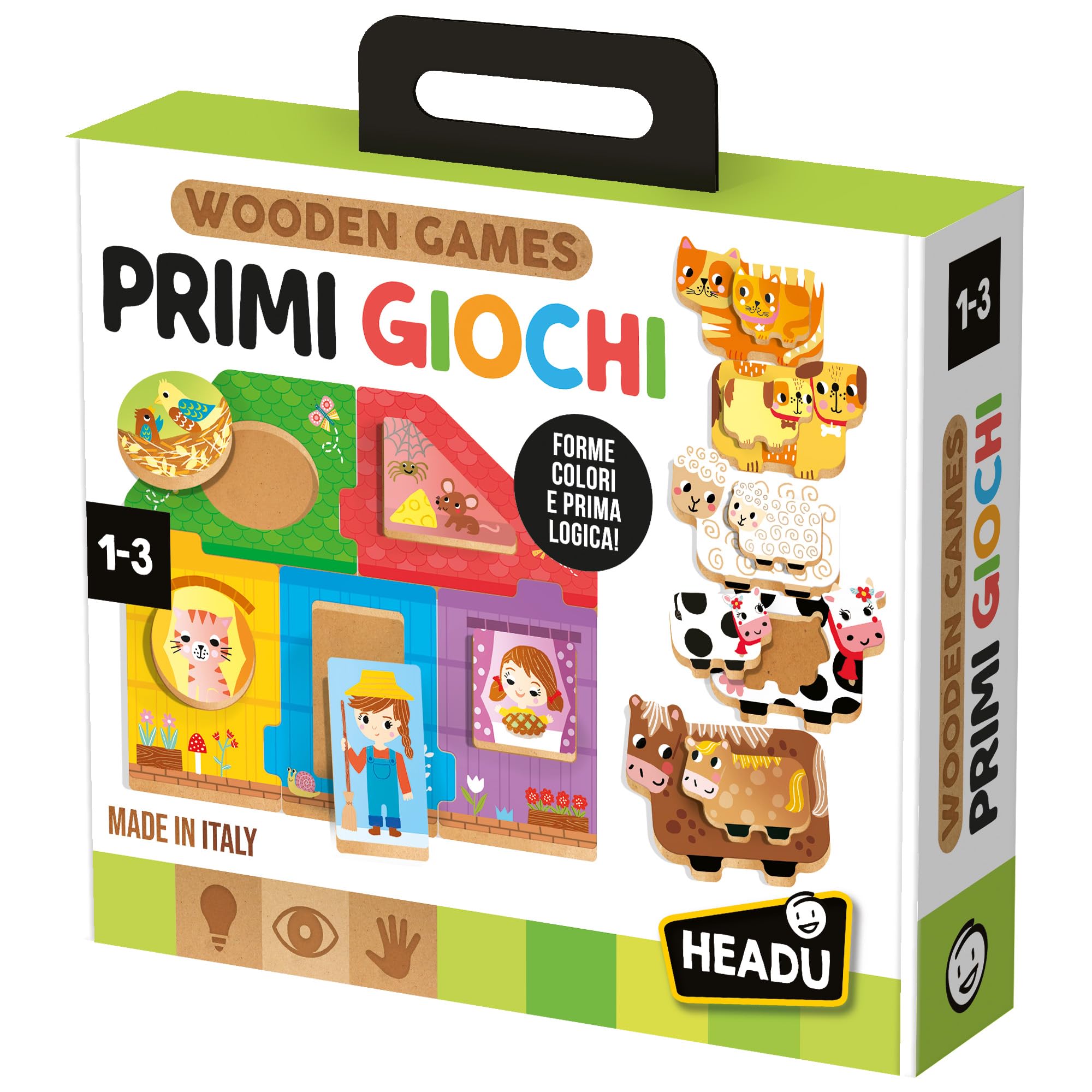 Puzzle in legno Forme geometriche | Giocattoli in Legno