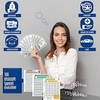 即購入OK★ボックス付き★100days savings challenge 即購入OK☆ボックス付き☆100days savings challenge