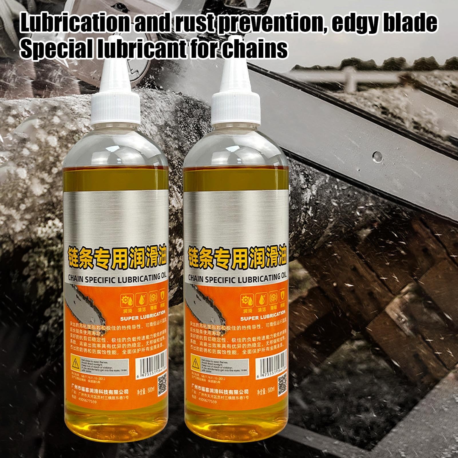Aceite De Espada De Motosierra | Lubricante De Protección De Óxido Para Cadenas | Aceite De Cadena Versátil | 250 Ml, Profundamente Efectivo, Duradero, Protegido Contra El Óxido, Ideal Para Herramient