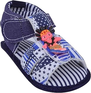 star fish Newborn Baby Boys & Girls 3 TO 12 Months Skin Friendly Comfortable & Breathable Booties Sandal (Blue -1201)-picture-26