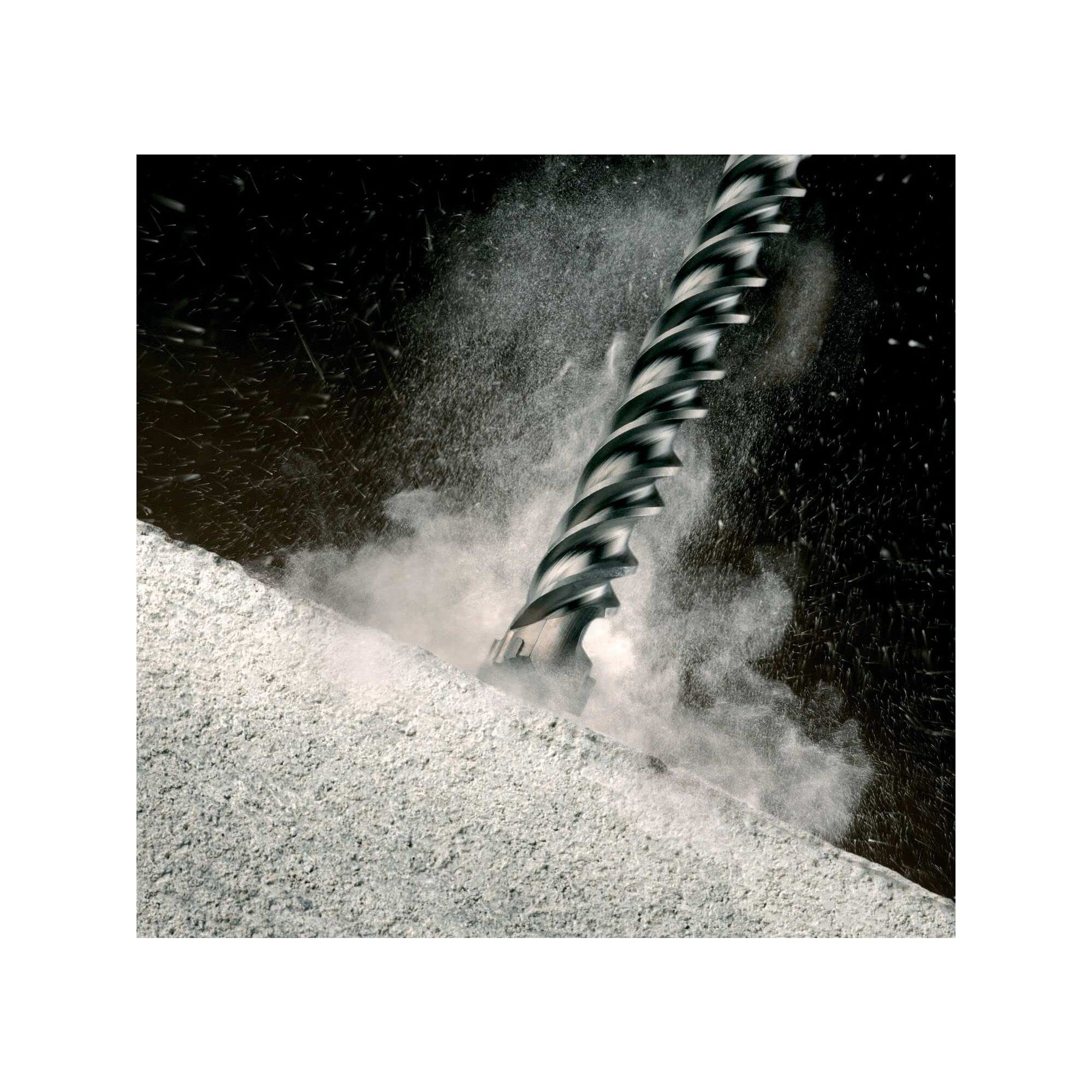 Image secondaire de Foret SDS-Max Dewalt 4 Taillants 22x800 mm pour Maçonnerie et Béton