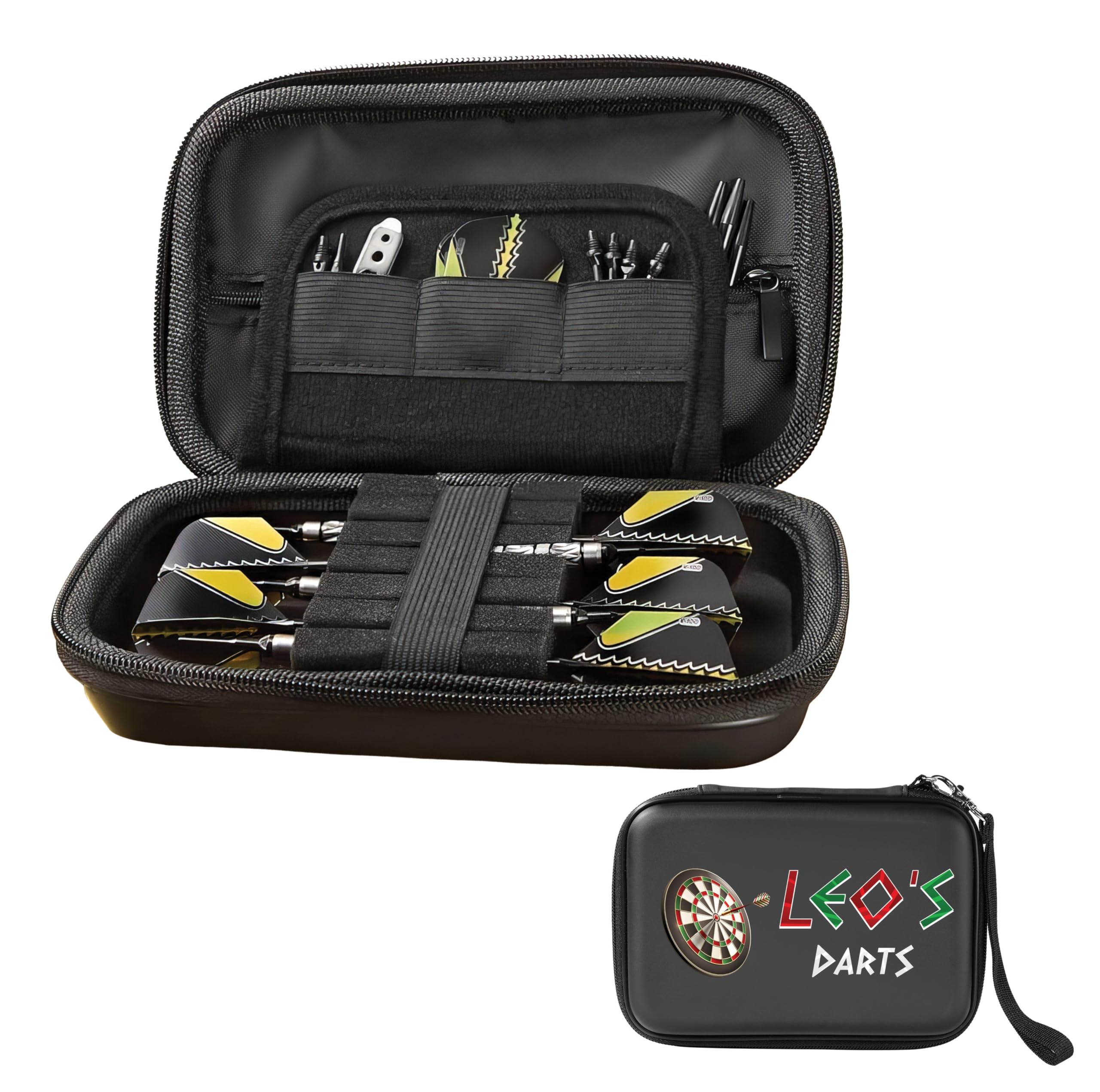 Varsany Personalised Darts Case Holds 3 Darts Wallet Storage Accessories 4
