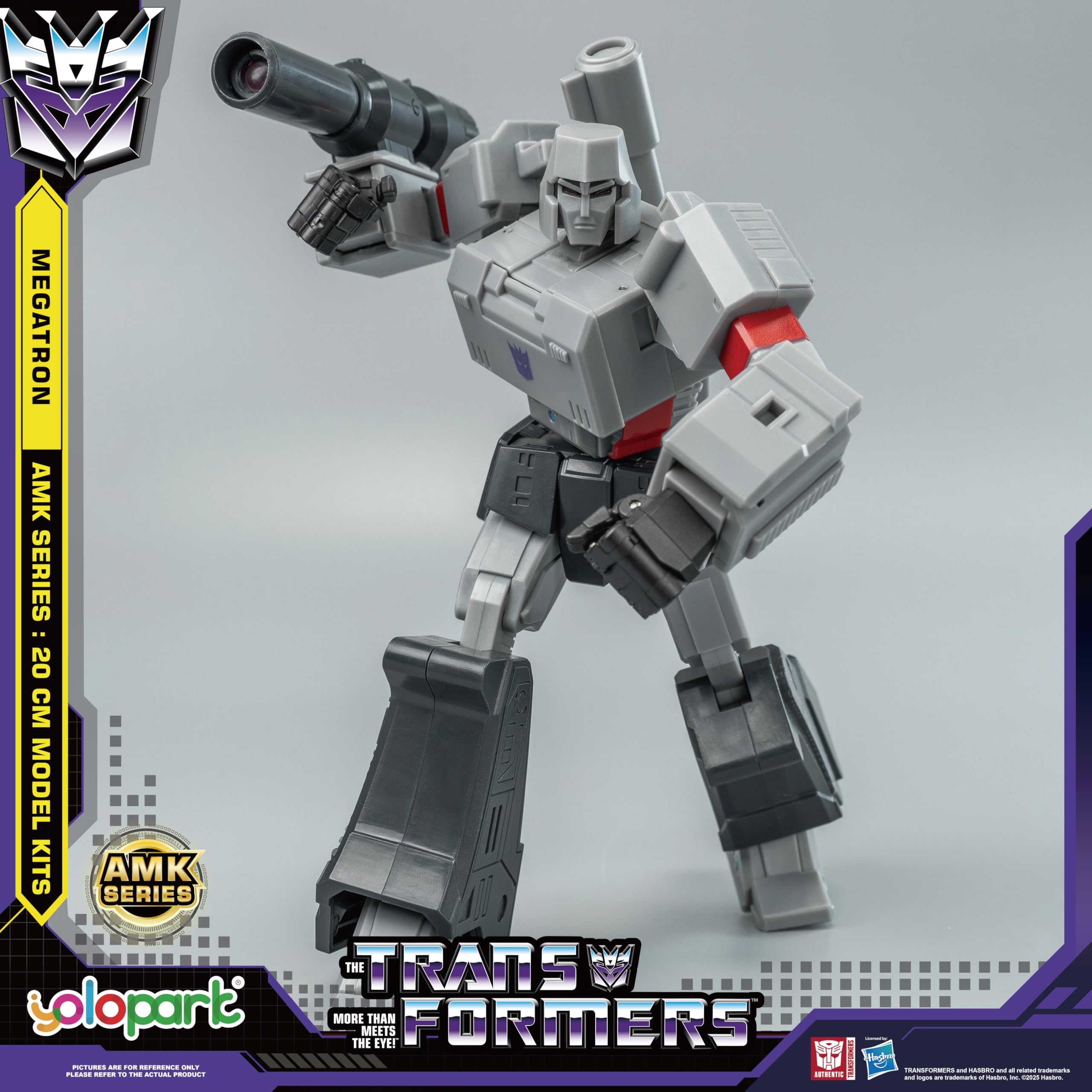 Amazon.com: YOLOPARK Megatron Transformer Toys,AMK Series 7.87