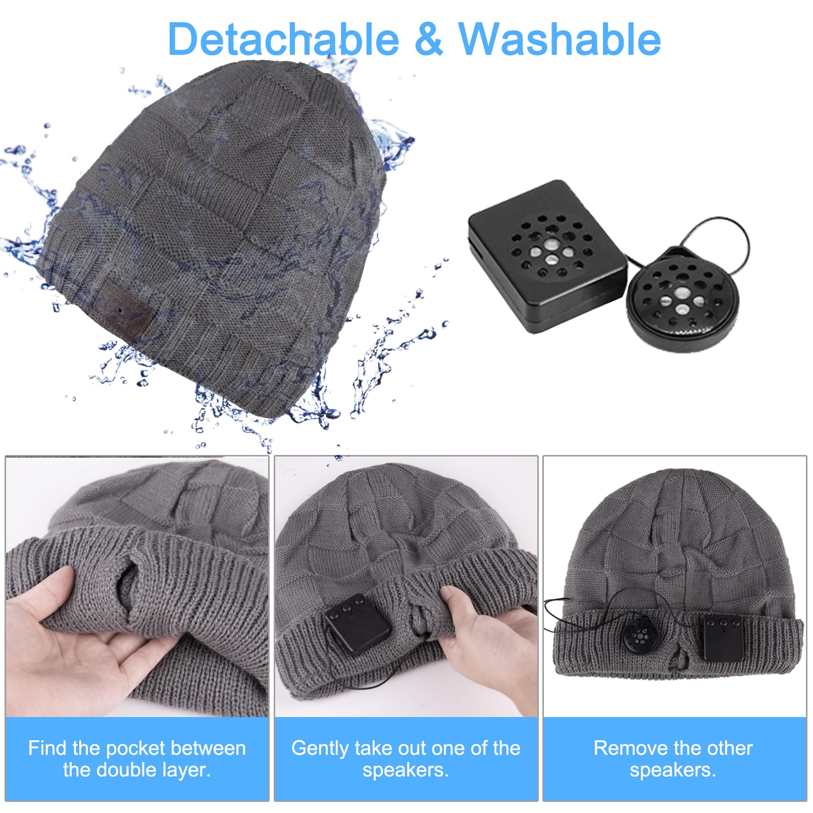 Bonnet D'hiver Avec écouteurs Et Haut-parleurs V5 0 - Idée De